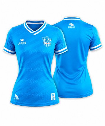 CAMISA DE JOGO MARÍLIA AZUL BABY LOOK